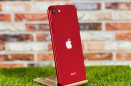 iPhone SE (2022) 64 GB PRODUCT RED szép állapotú - 12 HÓ GARANCIA - 398