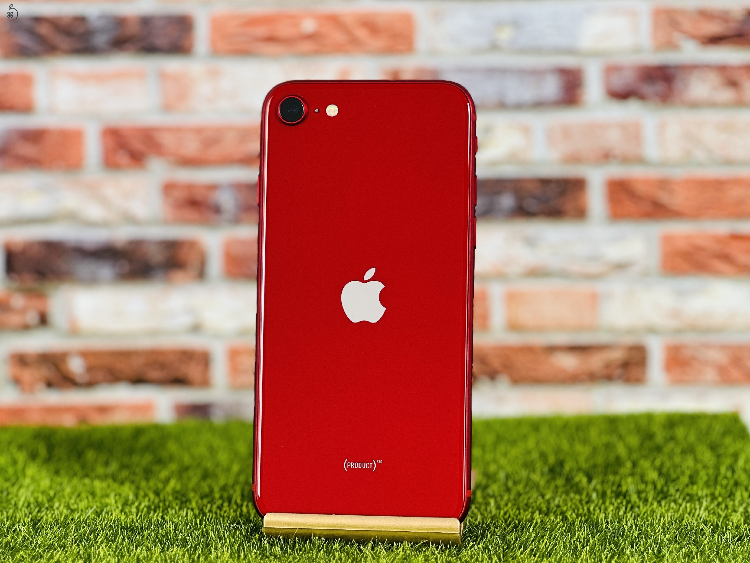 iPhone SE (2022) 64 GB PRODUCT RED szép állapotú - 12 HÓ GARANCIA - 398