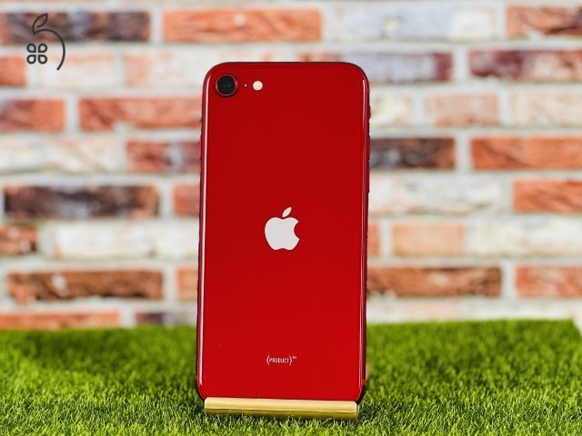 iPhone SE (2022) 64 GB PRODUCT RED szép állapotú - 12 HÓ GARANCIA - 398