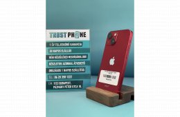 !! 1 ÉV GARANCIA !! iPhone 13 Mini PRODUCT RED 128 GB – TRU8311 – 100% AKKU