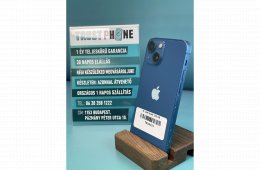 !! 1 ÉV GARANCIA !! iPhone 13 Mini Blue 128 GB – TRU8321 – 100% AKKU