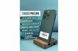 !! 1 ÉV GARANCIA !! iPhone 13 Pro Alpine Green 128 GB – TRU8351 – 100% AKKU