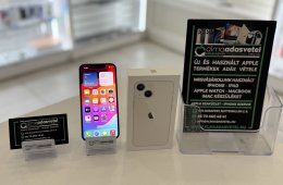 iPhone 13 Mini 128GB Fehér Független Hibátlan/1-3 hónap gar./p3854/