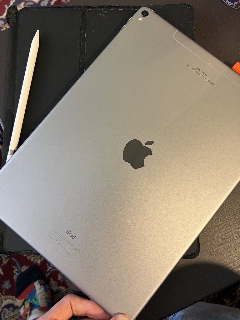 Ipad pro 12.9(2nd gen) 512 GB cellular + apple pencil