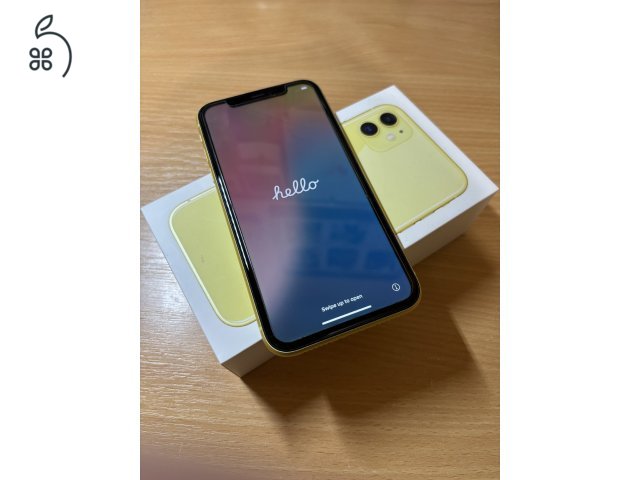 Első tulajdonostól iPhone 11 128 GB Sárga 