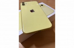 Első tulajdonostól iPhone 11 128 GB Sárga 