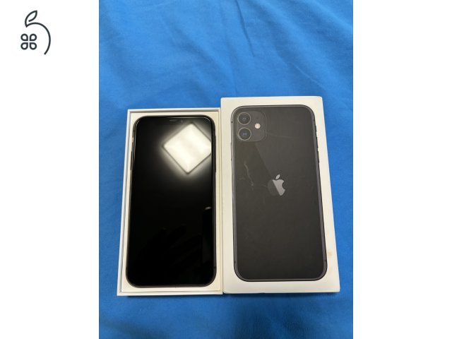 Iphone 11 64 Gb Fekete 88% akkumlátor