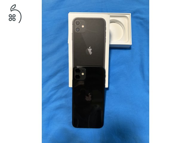 Iphone 11 64 Gb Fekete 88% akkumlátor