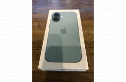 iPhone 16 128GB - (Zöld) - Csak 1db! 