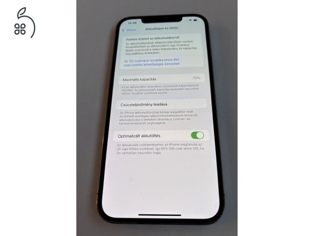 Arany színű ProMax 128GB - Akksit cserélni kell! 