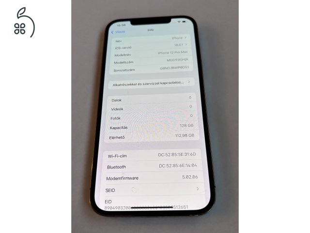 Arany színű ProMax 128GB - Akksit cserélni kell! 