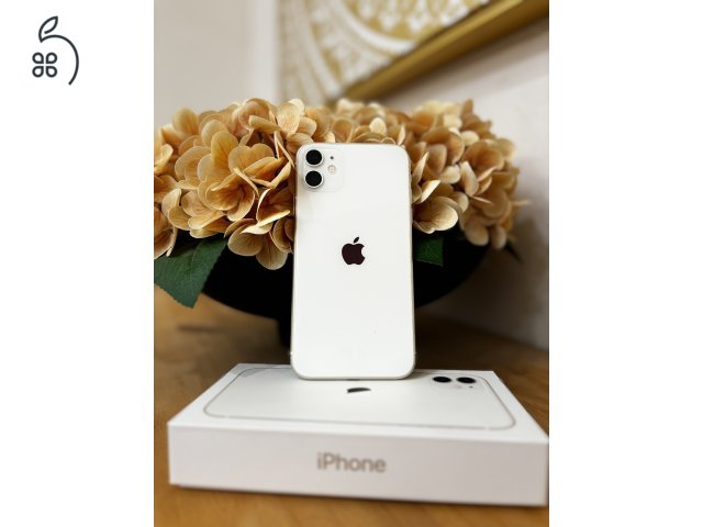 Apple iPhone 11 white 64 GB kitűnő, újszerű állapot