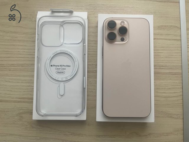 Iphone 16 pro max 256GB(Új csak kipróbálva volt)