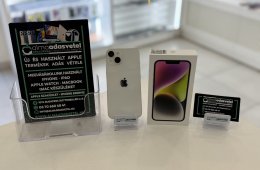 iPhone 14 128GB Független Mint Az Új/1-3 hónap gar./Akku 86%/p3856