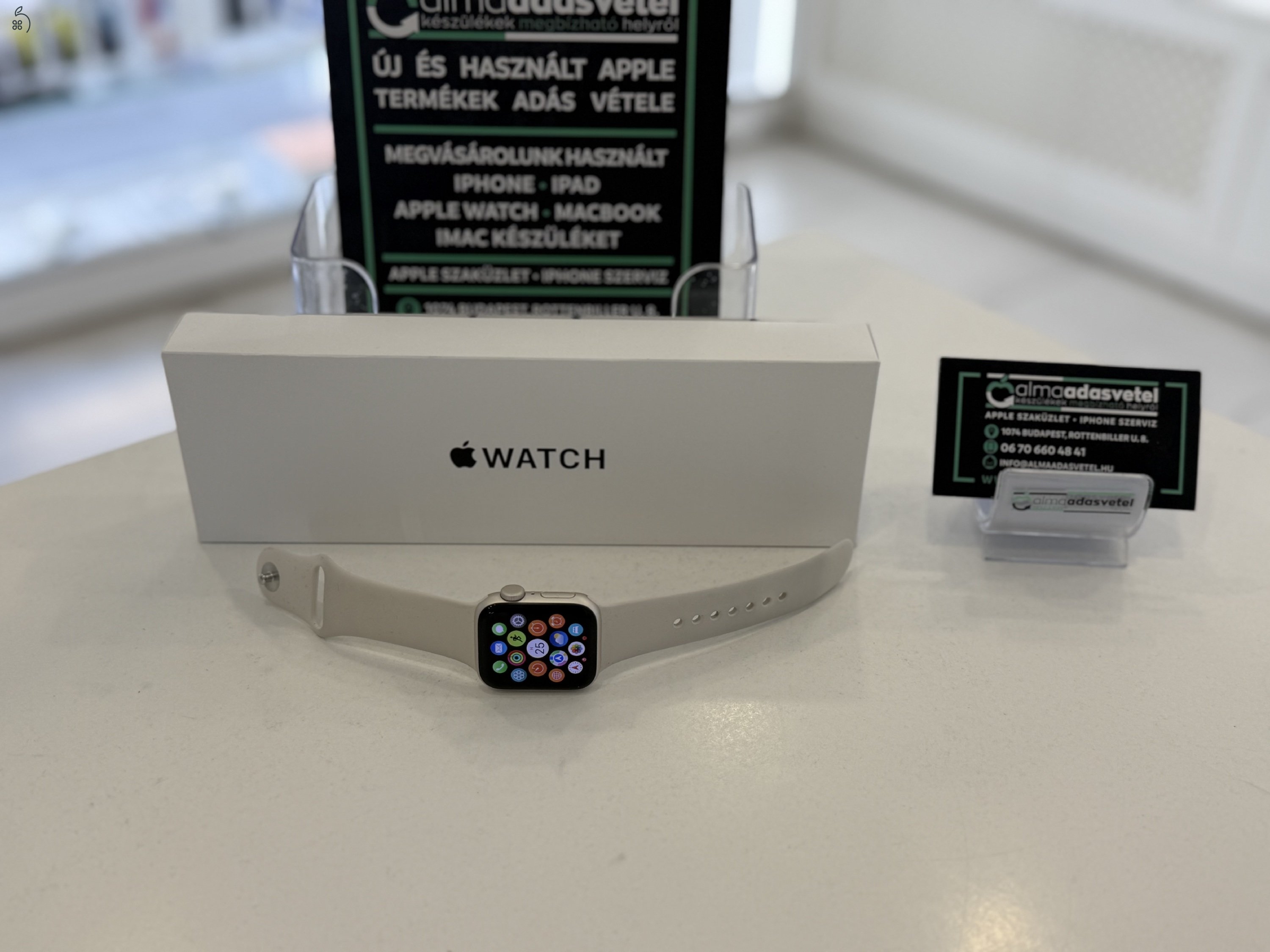 Apple Watch SE 2022 40mm Hibátlan/2025.10.03. Apple Gar. /p3859