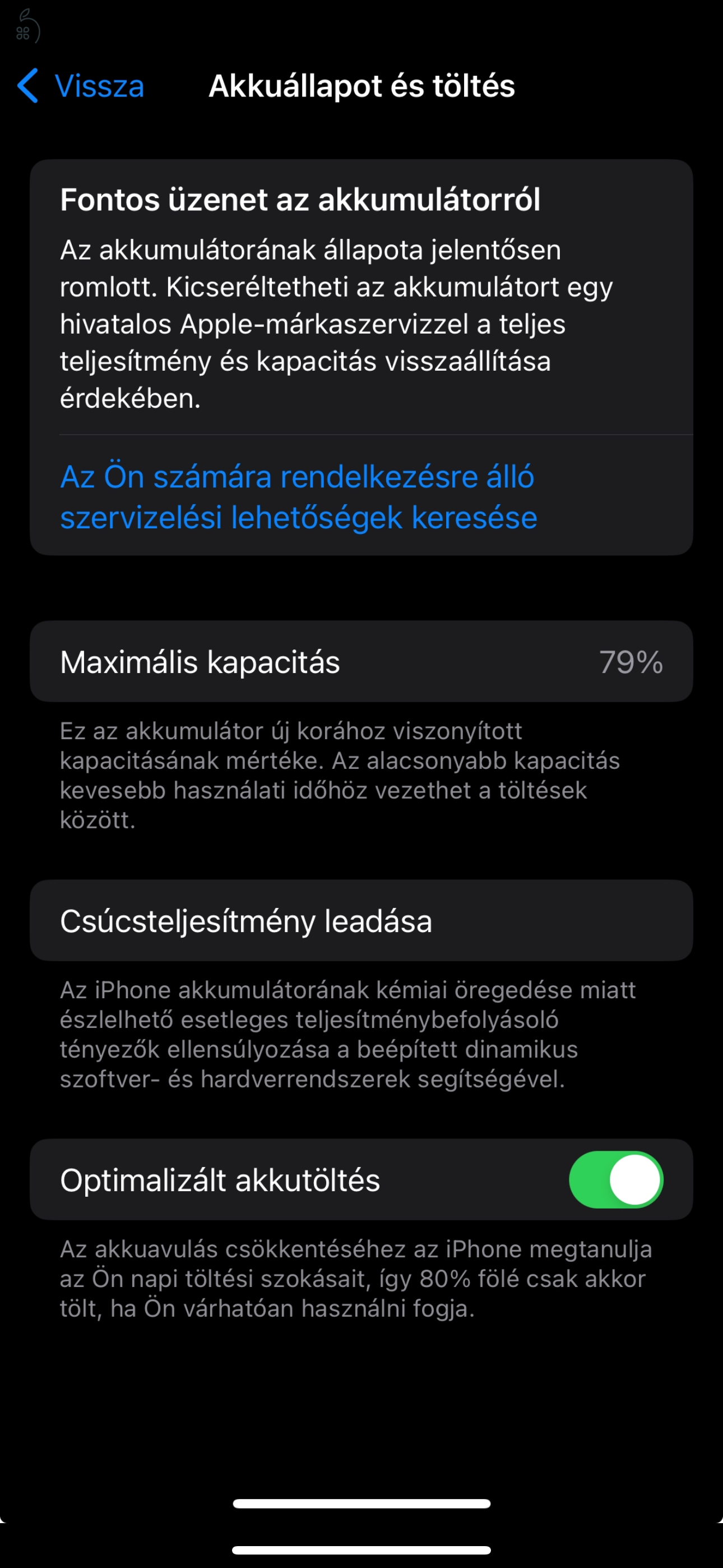 Iphone 12 Pro készülék