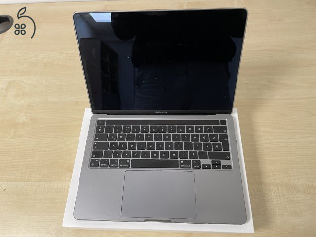 Macbook Pro M1 2020 8GB RAM 256GB SSD Magyar bill, 95% akku, Space Gray