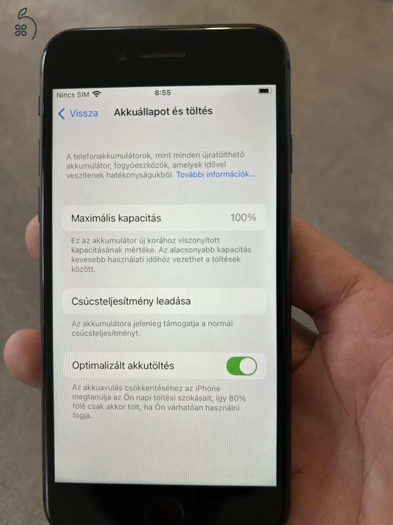 iPhone 8 64Gbyte 100% Akksi 