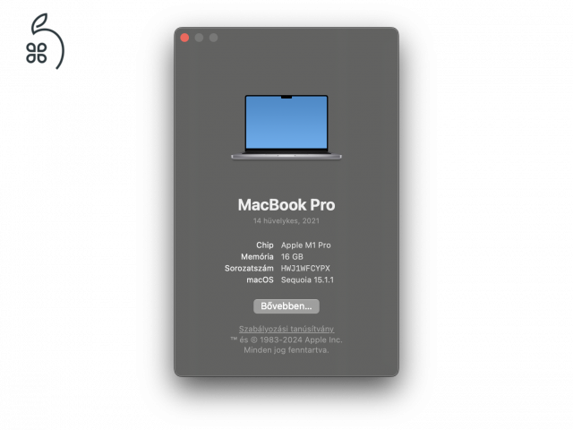 MacBook Pro 14' | M1 Pro | 16GB | 512GB