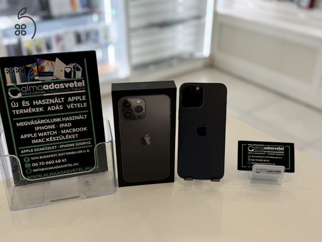 iPhone 13 Pro Max 128GB Független Hibátlan/1-3 hónap gar./Akku 98%/p3864