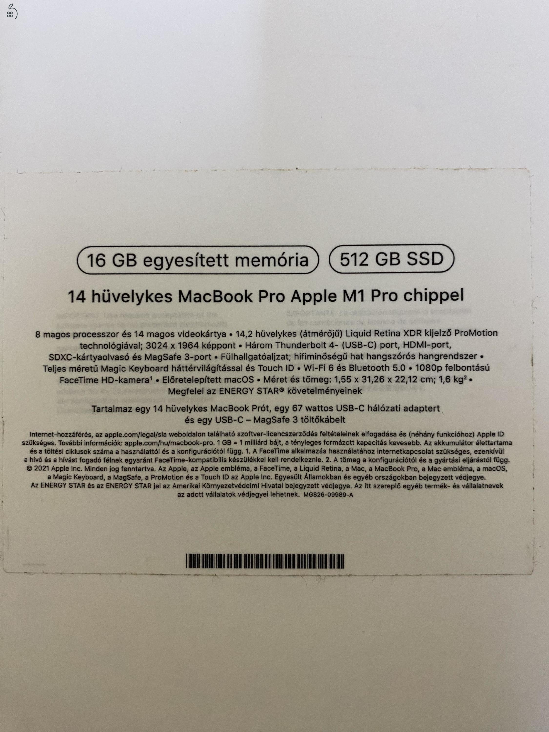 MacBook Pro M1 Pro 14