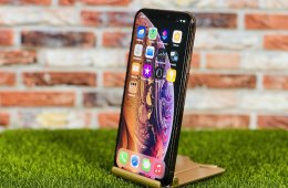 iPhone XS 64 GB Gold 100% akku szép állapotú - 12 HÓ GARANCIA - 7186