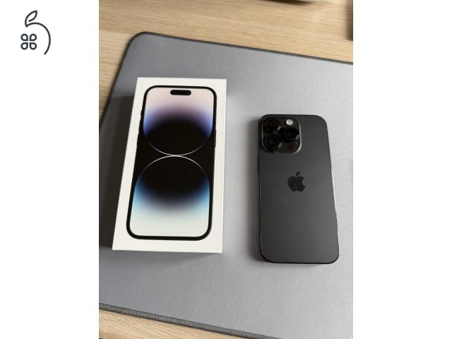 iPhone 14 Pro - 128GB - Space Black - szép állapotú használt