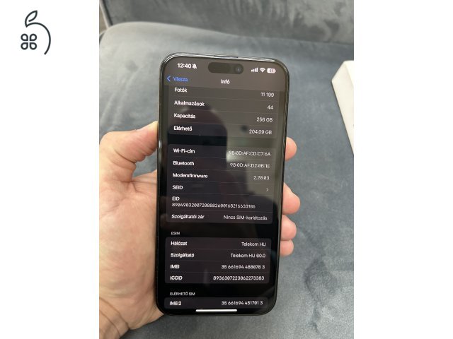 Iphone 15 Pro Max 256gb + Pitaka Magez pro tok