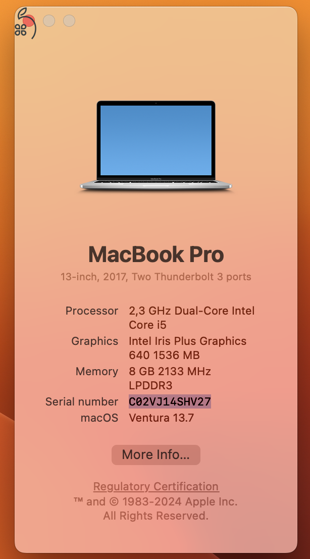 Megkímélt MacBook Pro 13