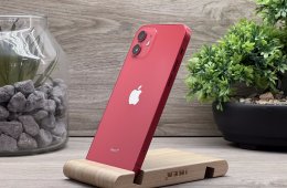 iPhone 12 Red 64GB 1 ÉV Garanciával Számlával Aksi 90%