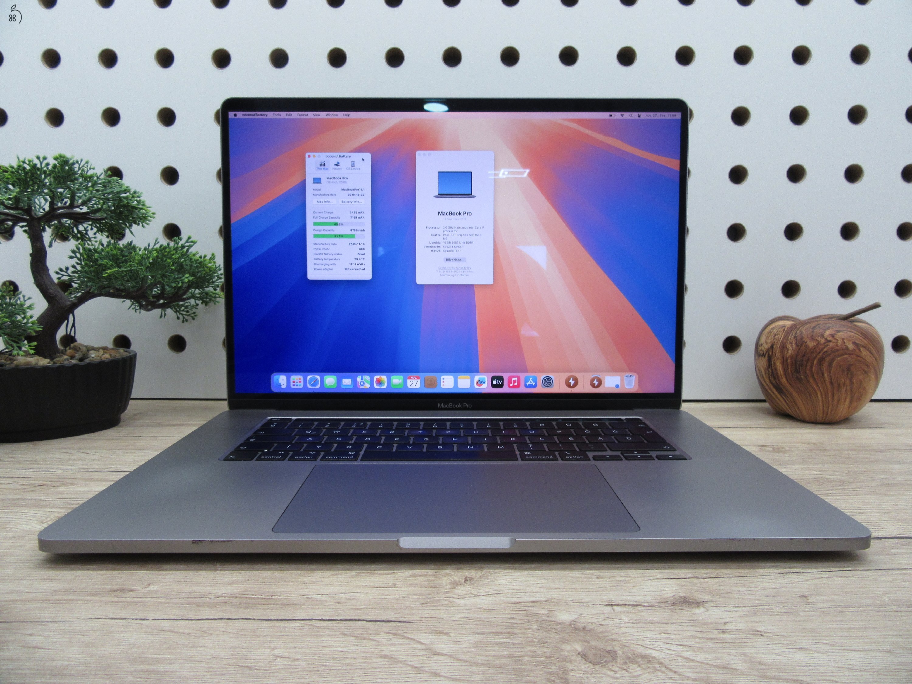 Apple Macbook Pro 16 - 2019 - Használt, megkímélt