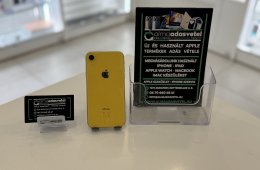 iPhone XR 64GB Független Sárga Mint Az Új/1-3 hónap gar./Akku 100%/p3870