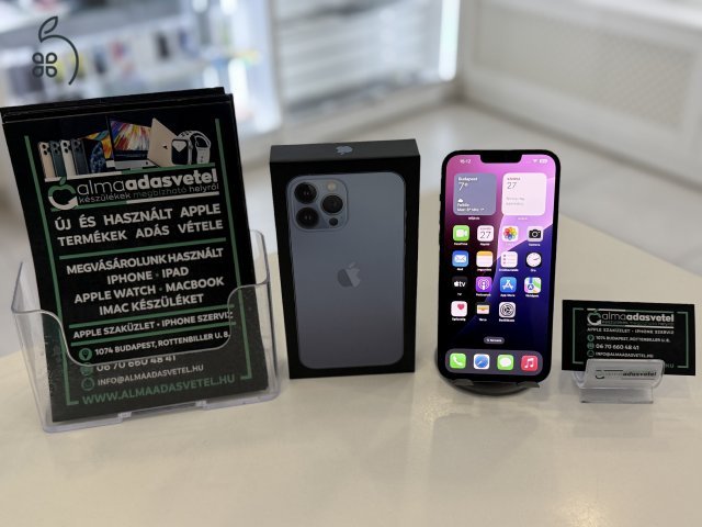 iPhone 13 Pro Max 128GB Független/Mint Az Új/1-3 hónap gar./p3874/