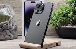 Hibátlan iPhone 14 Pro Max Space Black 256GB 1 ÉV Garanciával Számlával 91% Akksi