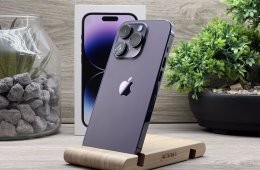 iPhone 14 Pro Deep Purple 256GB 1 ÉV Garanciával Számlával 95% Akksi