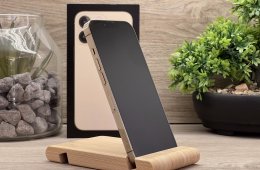 Hibátlan iPhone 13 Pro Gold 128GB 1 ÉV Garanciával Számlával 100% Akksi