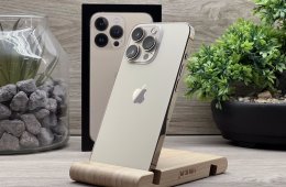 Hibátlan iPhone 13 Pro Gold 128GB 1 ÉV Garanciával Számlával 96% Akksi