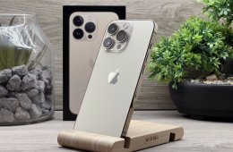 Hibátlan iPhone 13 Pro Gold 128GB 1 ÉV Garanciával Számlával 100% Akksi