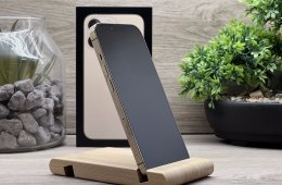 Hibátlan iPhone 13 Pro Gold 128GB 1 ÉV Garanciával Számlával 100% Akksi