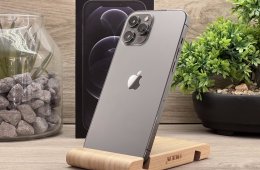 iPhone 12 Pro Max Graphite 256GB 1 ÉV Garanciával Számlával 100% Akksi