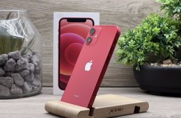 Hibátlan iPhone 12 Mini Red 64GB 1 ÉV Garanciával Számlával 100% Akksi