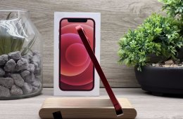 Hibátlan iPhone 12 Mini Red 64GB 1 ÉV Garanciával Számlával 100% Akksi