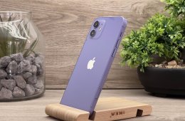 iPhone 12 Purple 64GB 1 ÉV Garanciával Számlával 100% Akksi