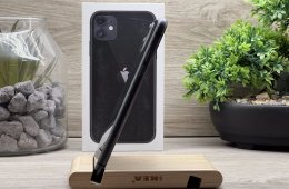 iPhone 11 Black 64GB 1 ÉV Garanciával Számlával 100% Akksi