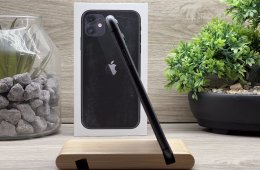 iPhone 11 Black 64GB 1 ÉV Garanciával Számlával 100% Akksi