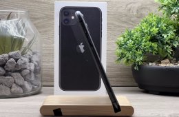 iPhone 11 Black 64GB 1 ÉV Garanciával Számlával 100% Akksi