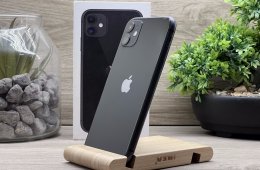 iPhone 11 Black 64GB 1 ÉV Garanciával Számlával 100% Akksi