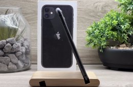 iPhone 11 Black 64GB 1 ÉV Garanciával Számlával 100% Akksi