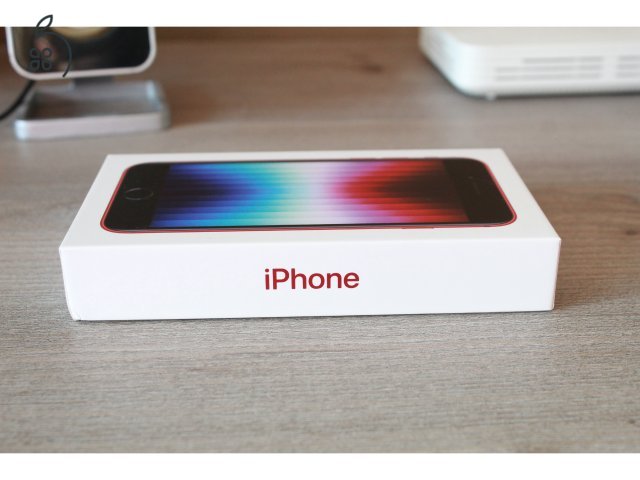 ÚJ iPhone SE (2022) 5G 64Gb  Piros színben