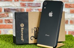 Felújított Renewd iPhone XR 64 GB Black 100% Akku szép állapotú - 12 HÓ GARANCIA - 044